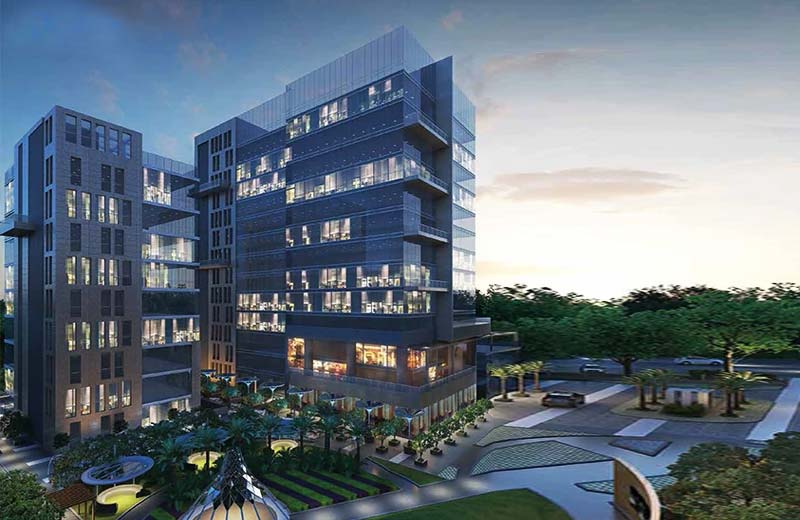 Commercial office and retail property in Adani Shantigram Ahmedabad