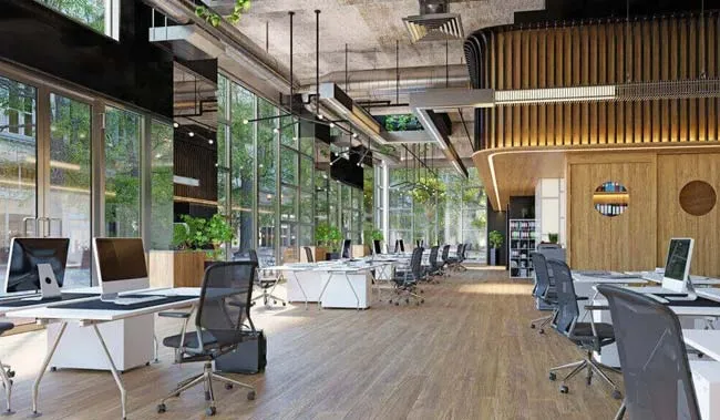 Corporate office interior in Ahmedabad