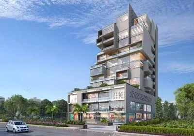 Commercial building on CG Road, Ahmedabad