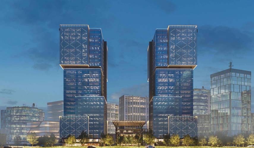 Office spaces and retail spaces in GIFT City Gandhinagar