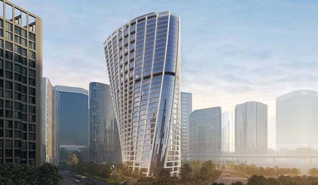 Shivalik CURV commercial project in GIFT City