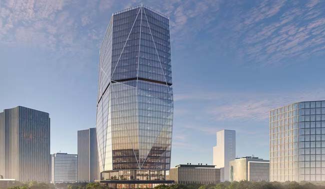 Shivalik Trophy commercial project in GIFT City