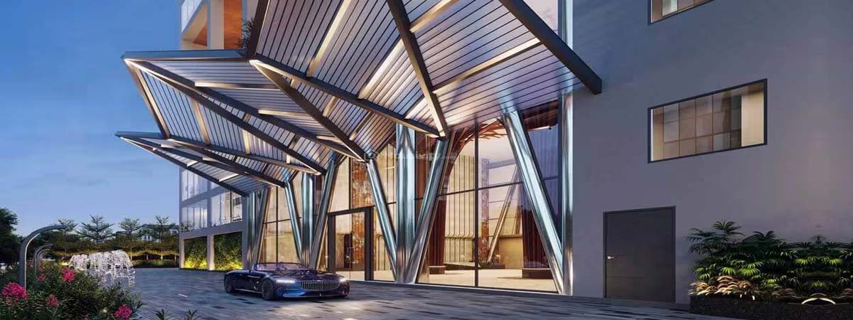 Exterior view of Narmada GIFT City