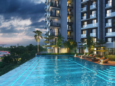Swimming pool and fitness facilities