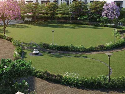 Landscaped gardens