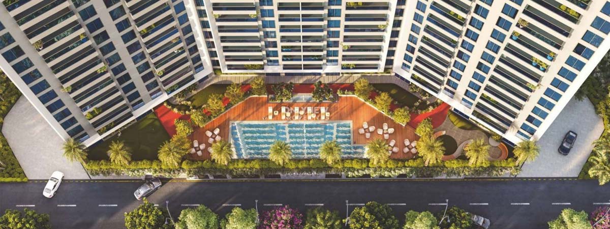 Exterior view of Shivalik Skyview GIFT City