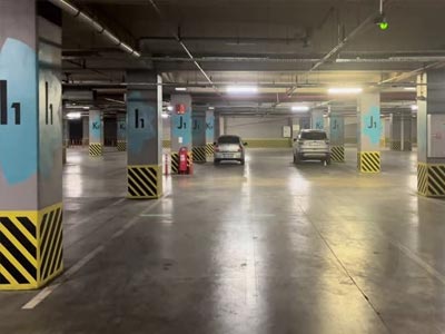 Security parking and power backup
