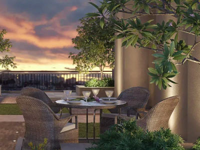 Sky / elevated social spaces